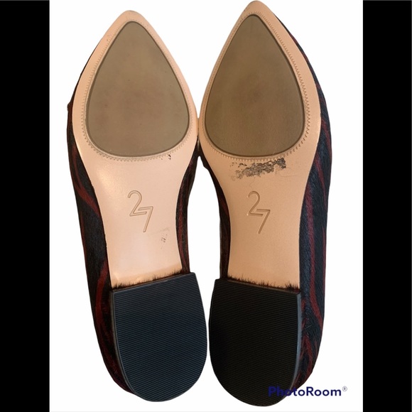 27 Edit by Naturalizer Cowhair Loafer, Sz 6 - Picture 9 of 10